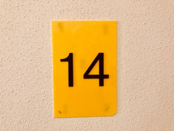 Floor number for people with blindness