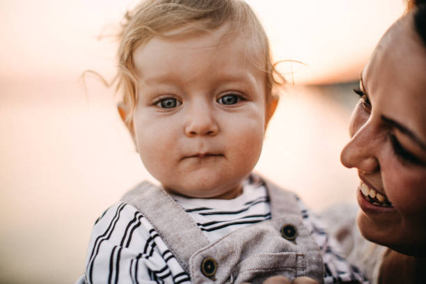 istock Love with mom at the beach 1125664400
