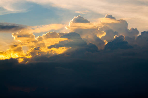 istock twilight colorful sky and cloud 1125667037