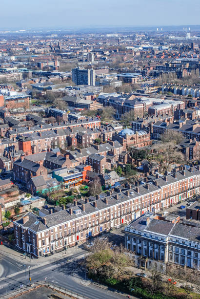 istock Liverpool cityscape from above 1125667391