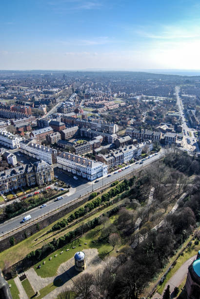 istock Liverpool cityscape from above 1125668218