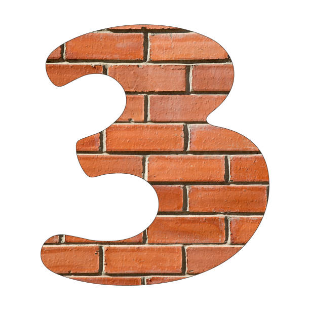 istock Number 3 - Background of brick wall texture 1125672969