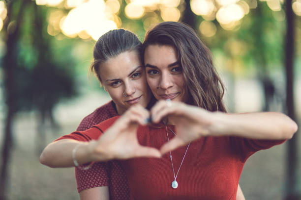 istock Female couple in love 1125674907