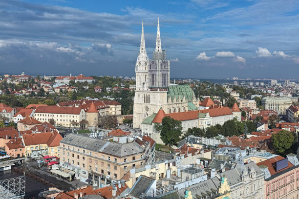 istock Zagreb Cathedral, Croatia 1125676264