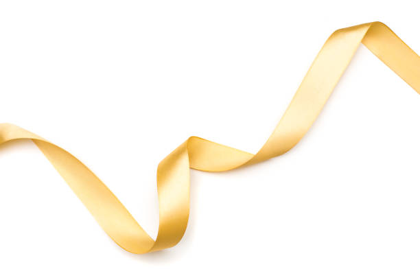 istock golden satin ribbon isolated on white background 1125679565
