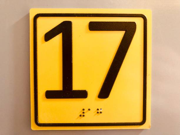 istock Special numbers on the floor for blind people 1125680473