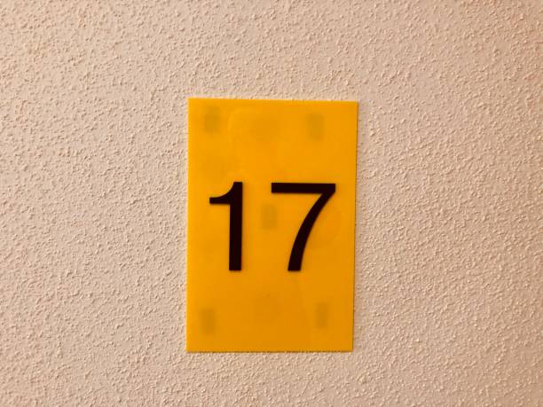 istock Special numbers on the floor for blind people 1125680476