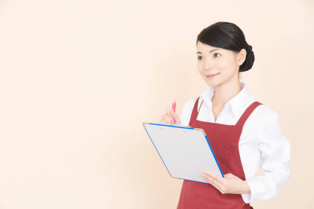 istock Woman in an apron 1125682208