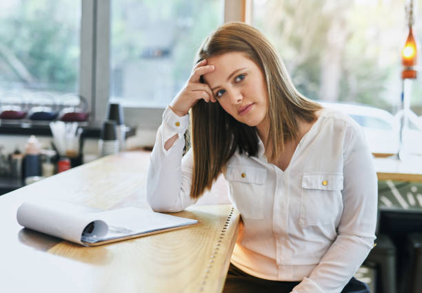 istock Running a business on your own is exhausting 1125683552
