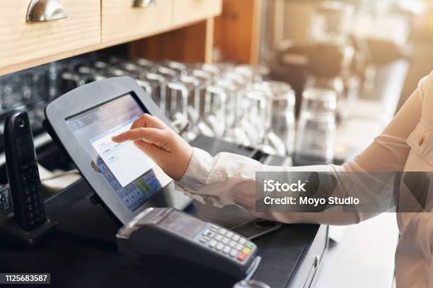 Are You Ready For The Bill Stock Photo - Download Image Now - Point Of Sale, Cash Register, Restaurant