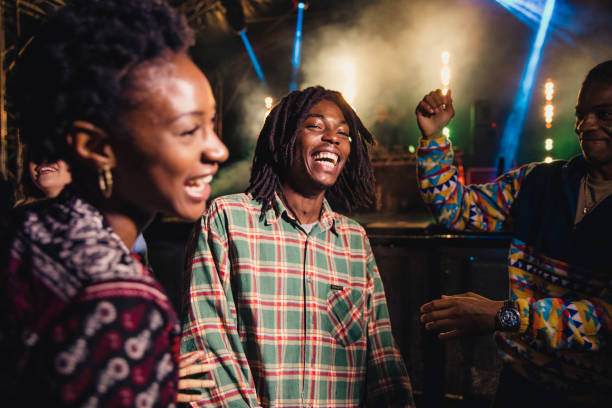 istock Friends at a Concert 1125684880