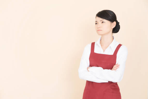 istock Woman in an apron 1125685321