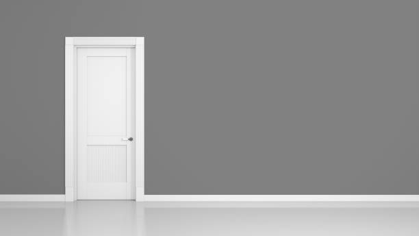 istock grey wall and door background 1125685616