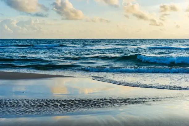 sunset beach at phuquoc island, vietnam