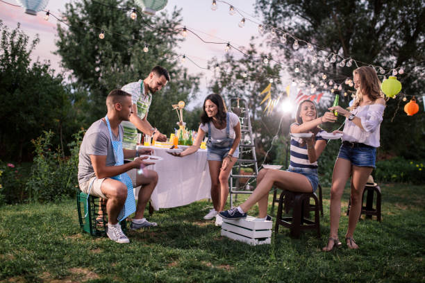 istock Outdoor party 1125692710