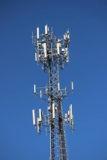 istock Top of Cellular Phone Tower for Telecommunications 1125693755