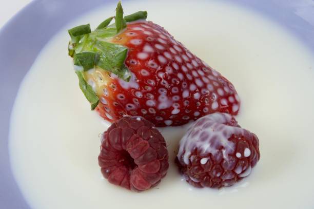 istock Strawberry and raspberries 1125703890