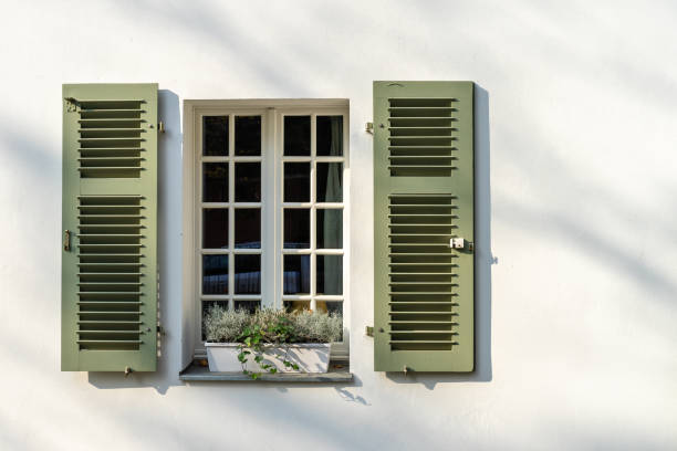 istock Close-Up Of Window In Building 1125705393