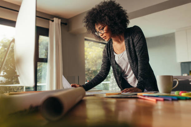 istock Female designer working on a new project 1125706448
