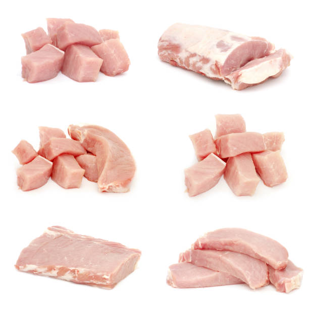 istock Meat collection on the white 1125708859