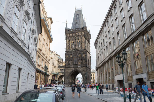 Powder Tower is the gateway to the medieval Royal Route which leads through the Old Town over the Charles Bridge and up to the vast castle
