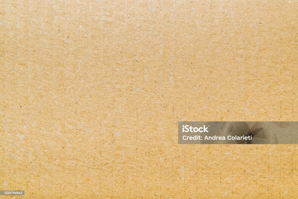 Cardboard surface Textured Stock Photo