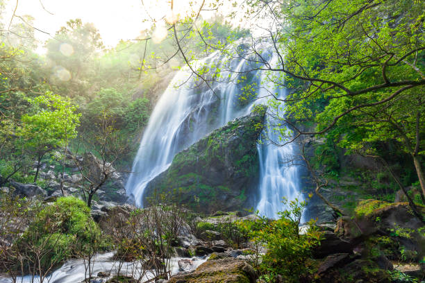 istock Khlong Lan waterfall, Kamphaeng Phet province, Thailand 1125715002