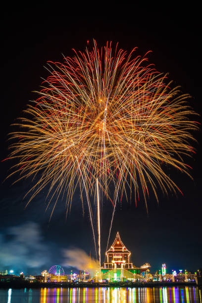 istock Annual event at Wat Krok Krok, Samut Sakhon Province, Thailand 1125715435