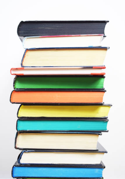 istock Pile of Books on white background 1125716079