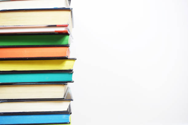 istock Pile of Books on white background 1125716092
