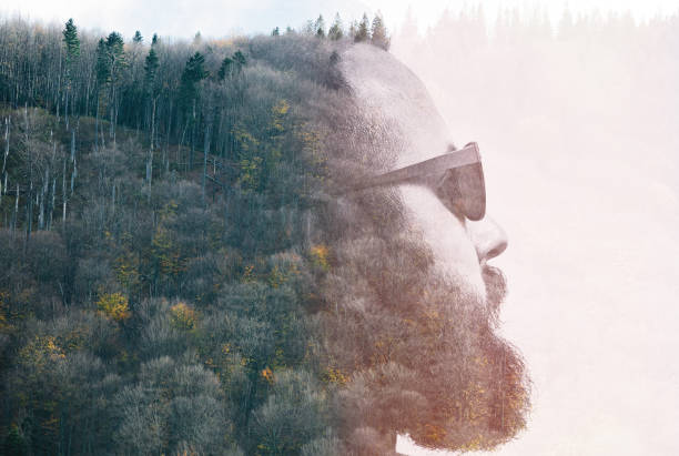 istock Metaphor of travel and camping. 1125719678