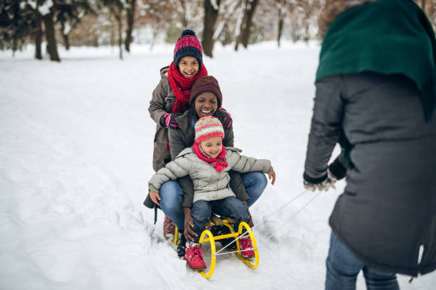 Snow day with family