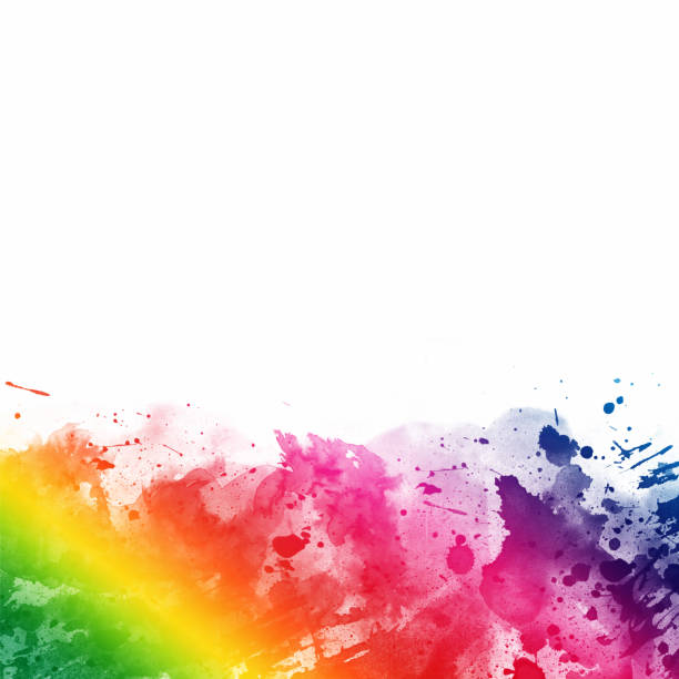 istock Colorful Abstract Artistic Watercolor Paint Background 1125724525