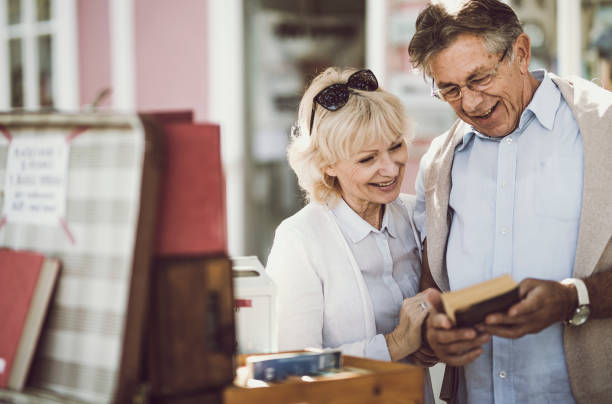 istock Mature Couple Hanging Around The Old Town 1125724570