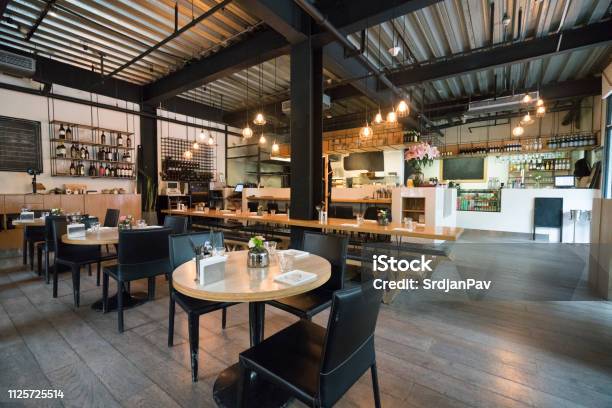 The It Place Stock Photo - Download Image Now - Restaurant, Indoors, Cafe