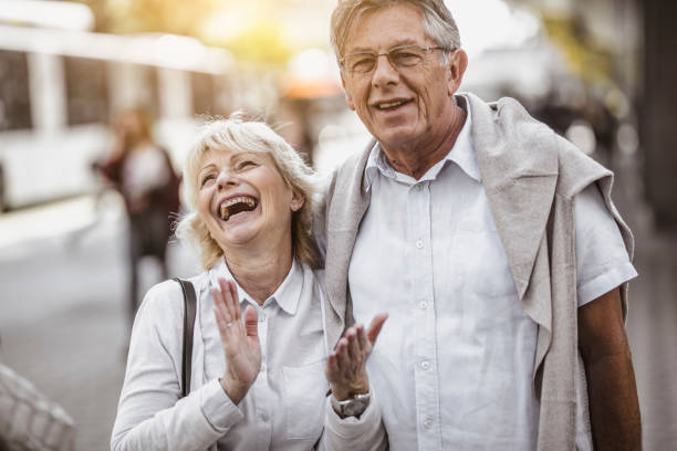 istock Mature Couple Hanging Around The Old Town 1125725920