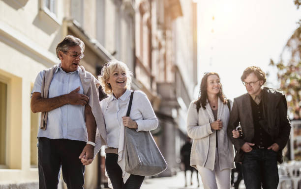istock Group of Mature People Hanging Out 1125726772