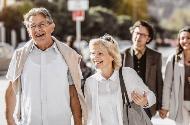 istock Group of Mature People Hanging Out 1125727123