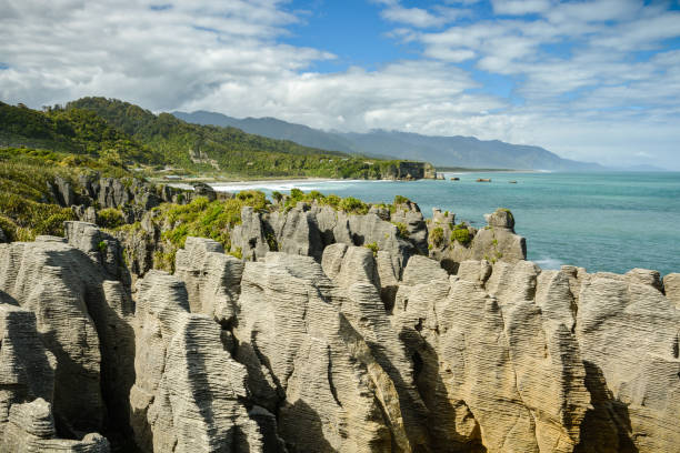 Punakaiki Pancake Rocks in Paparoa National Park on West Coast
