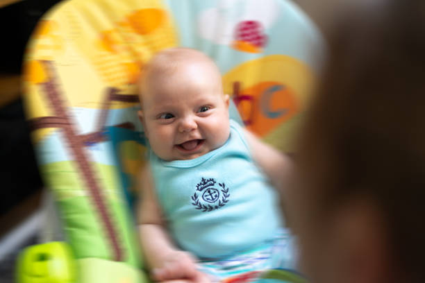 istock Cute Little baby laughing 1125731527