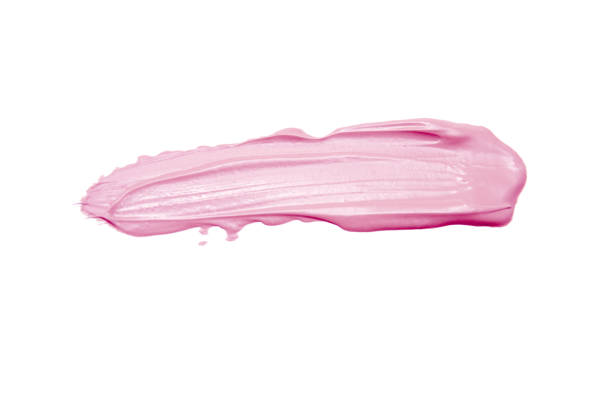 istock Pink watercolor on paper 1125739870