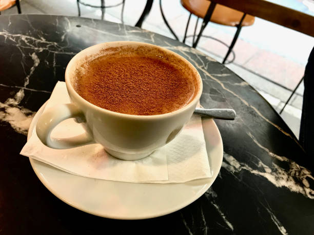 istock Turkish Salep or Sahlep with Cinnamon Powder / Christmas Eggnog. 1125741154