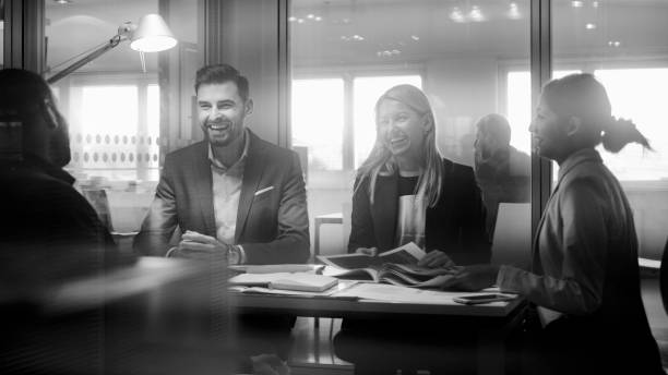 istock Office workers in the meeting 1125742777