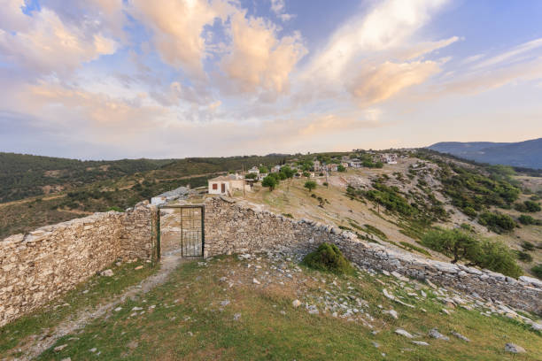 istock Kastro village, Greece 1125743056