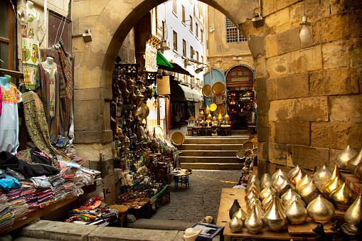 Mercado de Khan Al-Khalili, el Cairo photo