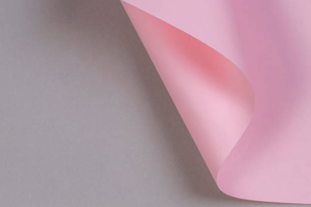 istock Abstract pastel pink and gray color paper background 1125747657