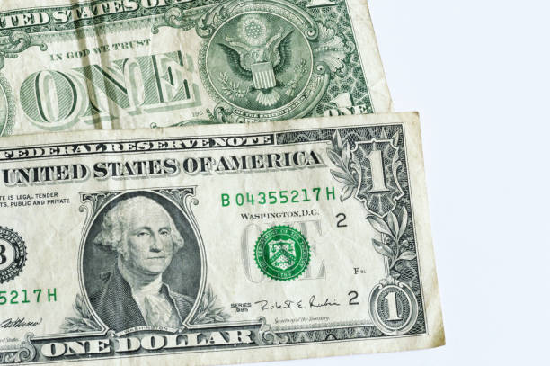 istock one dollar bills on the left side of the scene 1125748224