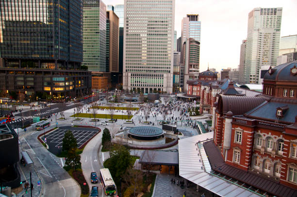 istock Busy Tokyo downtown area, late afternoon 1125748268