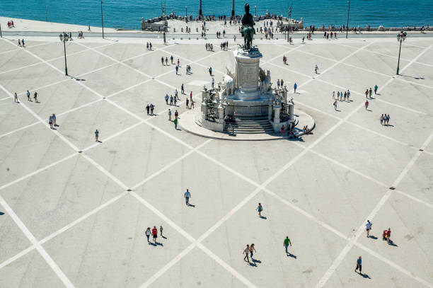istock Portugal, Lisbon, Plaza del Comercio 1125759680