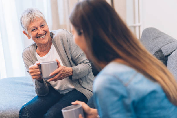 istock Senior woman with her daughter 1125759812